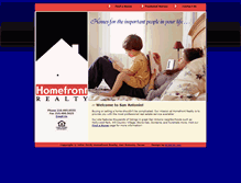 Tablet Screenshot of homefrontsa.com